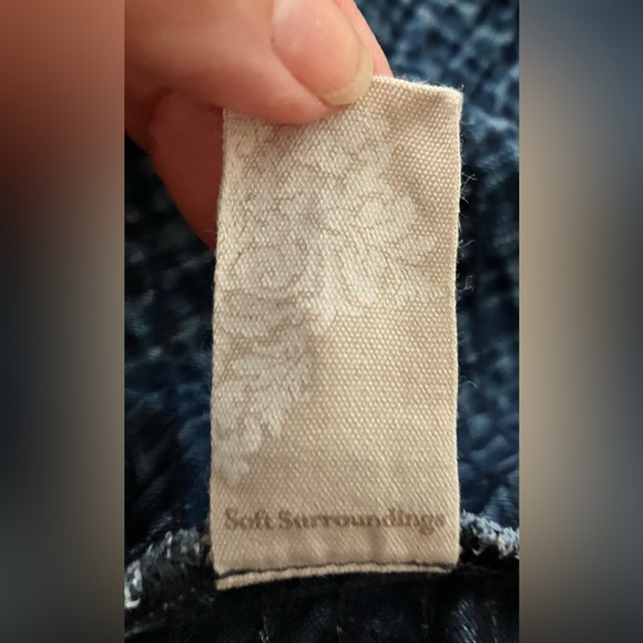 Soft Surroundings Midi Dress, Sz. M, Denim Blue, 100% Tencel/Lyocel - Picture 8 of 12